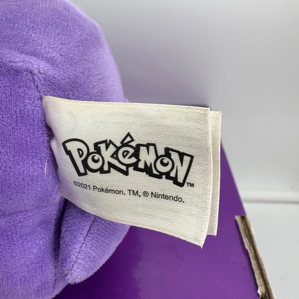Pokemon Morpeko Hangry Mode Plush 8 Inch Purple Grey Jazwares 2021 Stuffed Toy